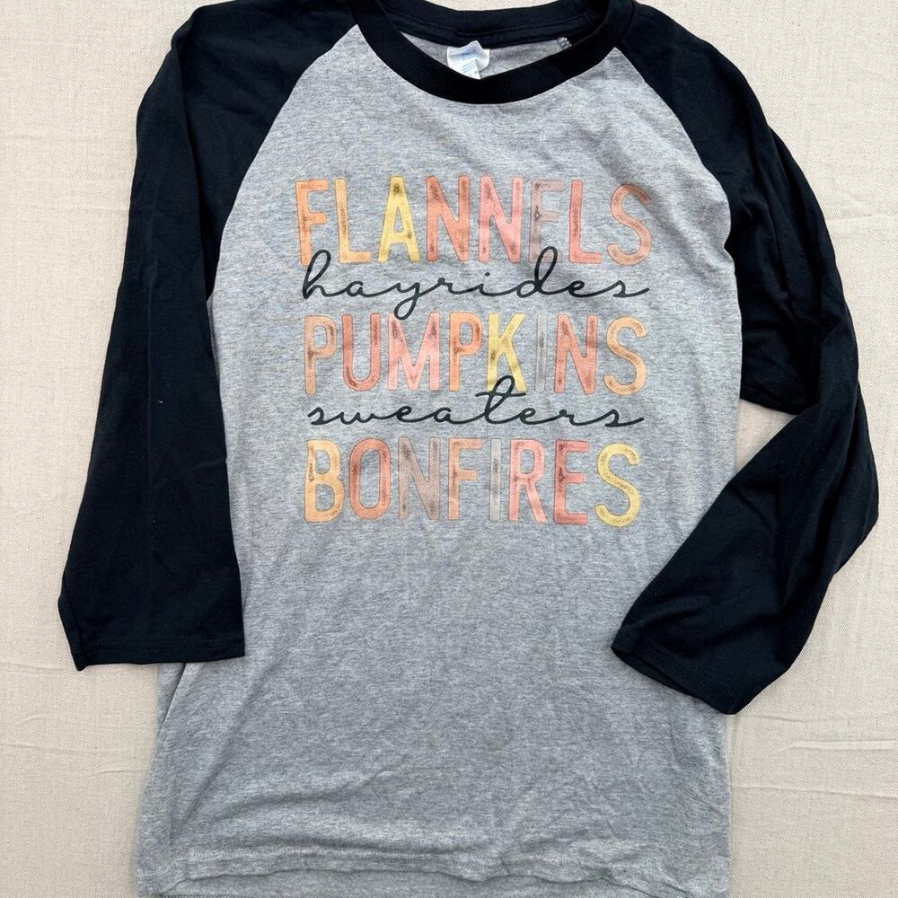Flannel Fall Tee Short